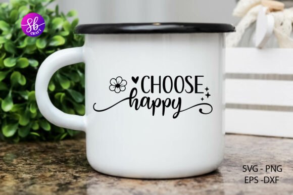 Choose Happy Family Sign Svg