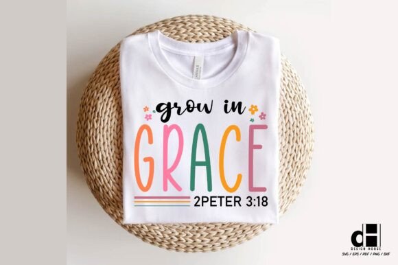 Christian Bible Grow in Grace SVG