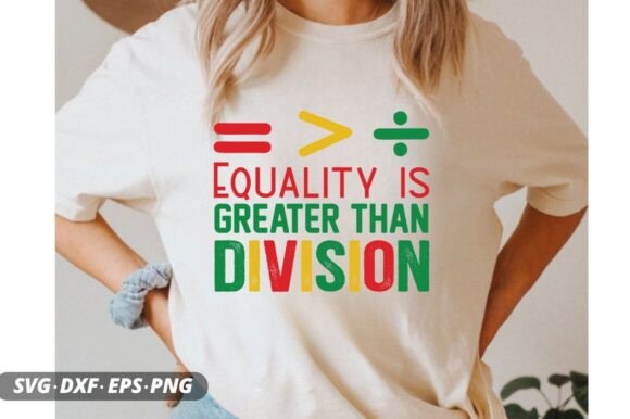 Equality is Greater Than Division SVG