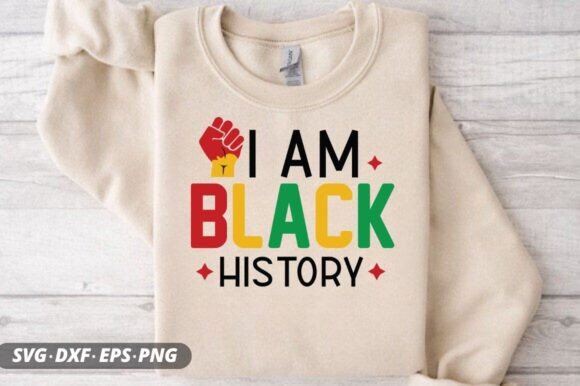 I Am Black History-SVG