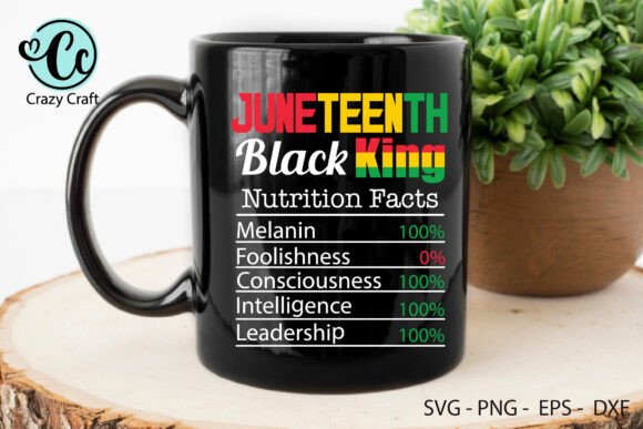 Juneteenth Black King Svg