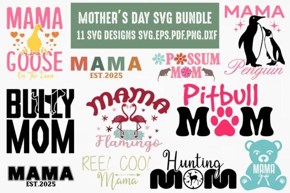 Mother’s Day SVG PNG Bundle