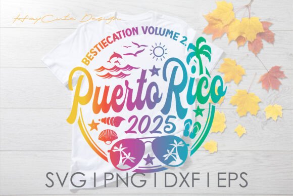Puerto Rico Trip Vacation 2025 Svg Png