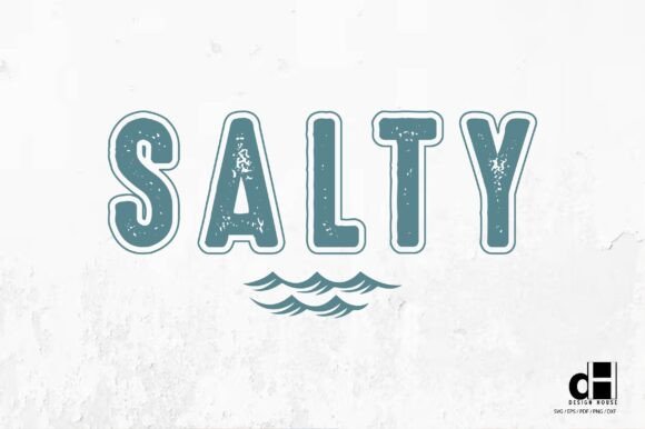 Salty – Summer Beach SVG PNG